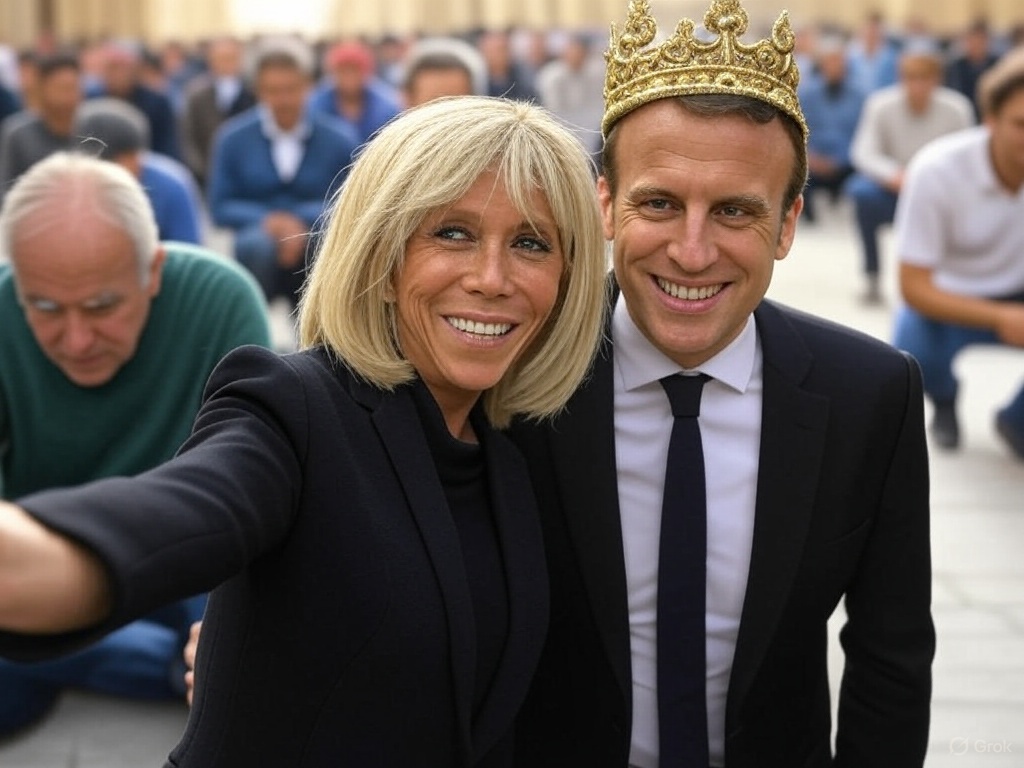 macron roi 1er